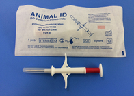 Injectable Track Pet Microchip , Animal Tracking Microchip Injectable Transponders