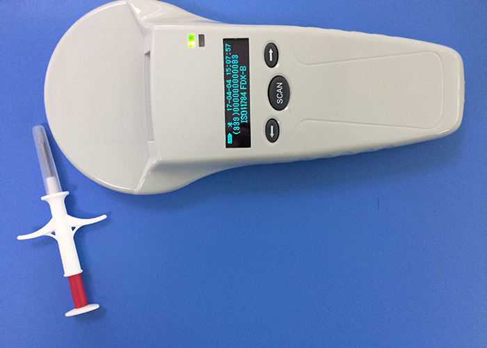 134.2 Khz 125Khz RFID Microchip Scanner For Livestock / Pet Identification