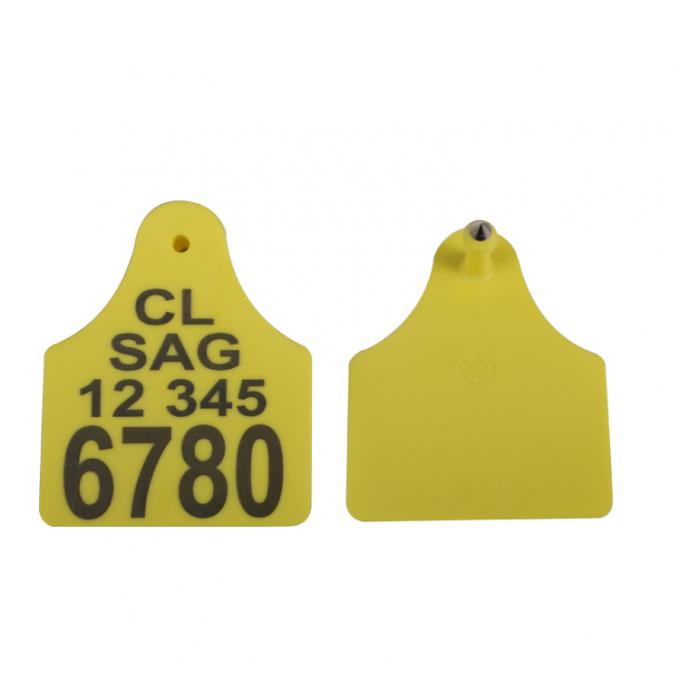 134.2khz Electronic Ear Tag For Cattle / Sheep Management ISO Standard