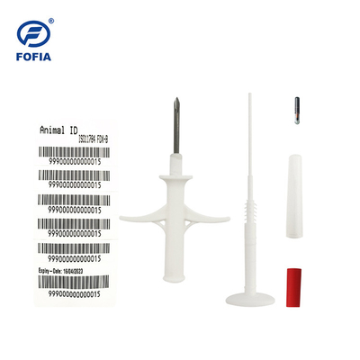 134khz Animal ID Tracking Microchip 2.12mm EM4305 LF Tag For Farm