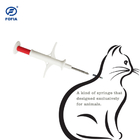 RFID Animal ID Tracking Microchip Pets Injection ICAR Certified With 4 Barcode Stickers
