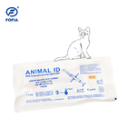 RFID Animal ID Tracking Microchip Pets Injection ICAR Certified With 4 Barcode Stickers