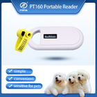 134.2khz USB Animal Pet Microchip Scanner White ID Reader 15 Digit number