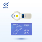 134.2Khz RFID Reader For Animal Management 12 Languages OLED Display Blue Button