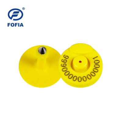 FOFIA RFID Electronic Ear Tag Animal Tracking Tags With Beidou Positioning Thermometer for Cattle Sheep