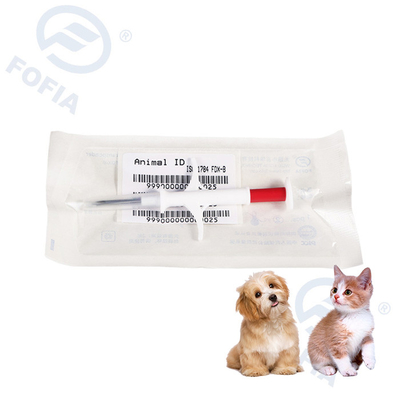 6.86g Syringe Microchip Identification IP67 Anti Collision 1.25*8mm