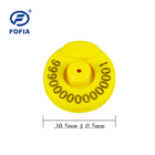 134.2khz FDX-B Cattle Tag With RFID Chip TPU Ear Tag With Laser Printing Number