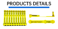 ISO11784 / 11785 Electronic Sheep Tags Yellow 134.2 Khz Working Frequency