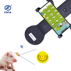 ID Scanning Animal Rfid Reader With 7000 Records , Rfid Cattle Tag Reader