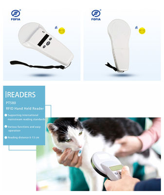 A New Generation Animal Microchip Scanner PT580 designed to read microchip information compatible with 7000 data storage 