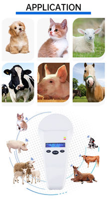 A New Generation Animal Microchip Scanner PT580 designed to read microchip information compatible with 7000 data storage 