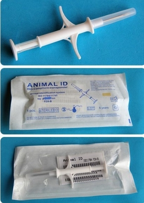 ISO11784/5 FDX-B Standard RFID Animal ID Microchip Disposable Syringe Chips Unique Data Security