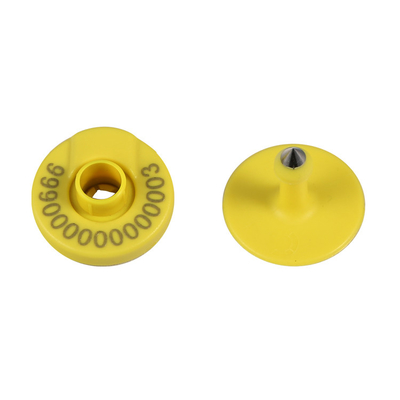 134.2Khz Customized EM4305 Chip RFID Animal Ear Tag For Livestock Pig Sheep Cattle
