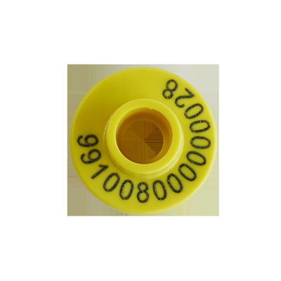 ICAR Certified Electronic Ear Tags for Livestock with TPU Material and 350N Tension for Farm Management