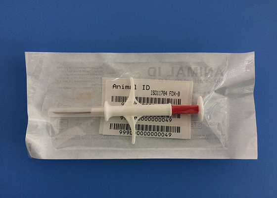 2.12*12mm Pet ID Microchip With Implant Syringe 134.2khz Injectable Transponders