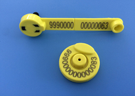 134.2khz Sheep Ear Tags For Electronic Identification Tracking , TPU Material