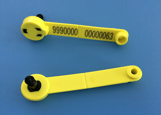 22cm Reading Distance electronic sheep tags FDX B 134.2KHz Frequency