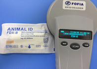 CE 134.2khz Microchip Dog Scanner , RFID Smart Reader With LCD Display