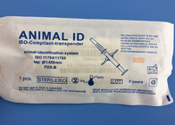 Professional Mini Animal ID Microchip With Disposable Syringe , ISO Approved