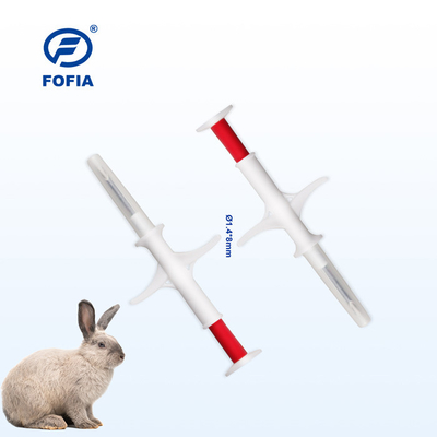 Injectable Transponders 134.2khz Pet ID Microchip Transponder With Implant Syringe ISO Transponder Microchip