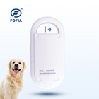 White USB Animal Microchip Scanner 6 Cm 134.2KHz No Data Storage For Dogs Animal Rfid Reader