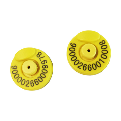 134.2KHz Cattle Ear Tags For Animal Identification Animal Ear Tag For Sheep And Goat Earring Tags With Logo Small Size Ear Tag