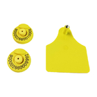 Lightweight Yellow RFID Ear Tag for Livestock Tracking and Management