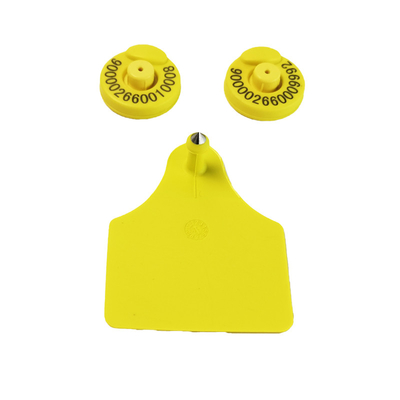PEUR RFID Ear Tag Within Operation Temperature 17cm For Livestock Management