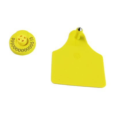 Livestock ICAR Certified 134.2KHz Electronic Ear Tags HDX R/W Standard