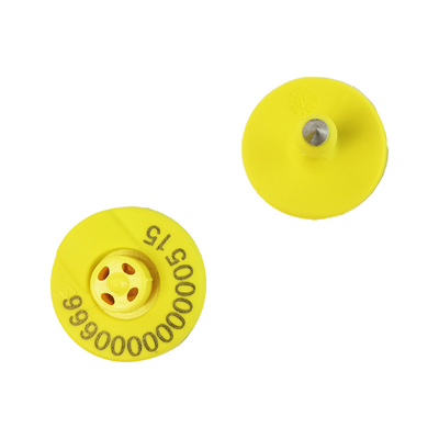 Livestock ICAR Certified 134.2KHz Electronic Ear Tags HDX R/W Standard