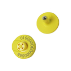 Tension 350N RFID Ear Tag At 134.2KHz With IEC 68-2-6 Cattle Personalized