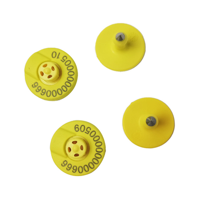 Lightweight Cow Ear Tags Cattle Ear Tags For Efficient Livestock Management 134.2KHz
