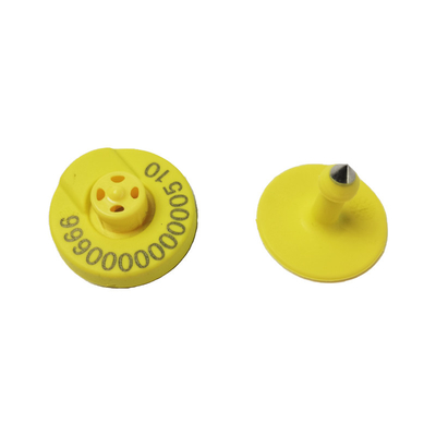 Compact And Reliable RFID Ear Tag With Vibration IEC 68-2-6 And Tension 350N Animal