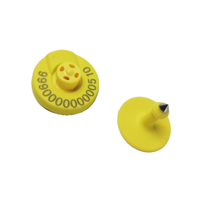 European Chips With Unique Data Security ET907 ISO High Security Smart Ear Tag For Cow