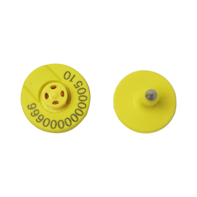 European Chips With Unique Data Security ET907 ISO High Security Smart Ear Tag For Cow