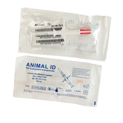 Implantable Microchip Tag for Animal Tracking Universal EO Sterilized 15 Digit Number