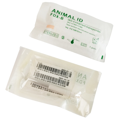 High Durability IP67 Animal Id Chips Anti Collision