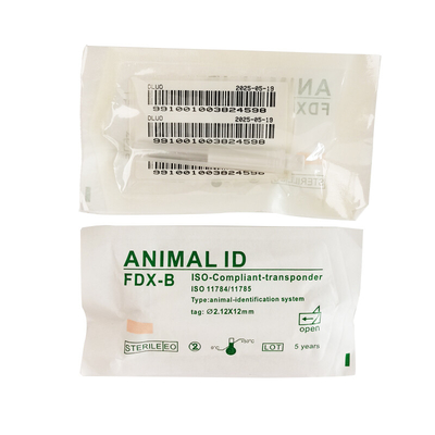 ISO Transponder Microchip with Unique Data Security for Animal Identification Found Pet Microchip