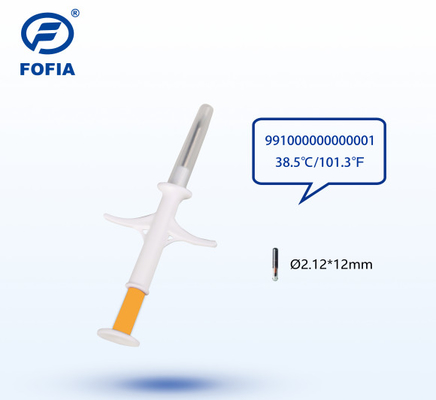 HT002 Injectable Animal Temperature Chip For Animal Health And Animal Welfare