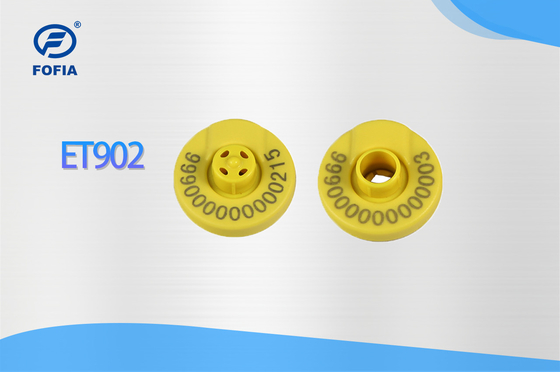 Waterproof 134.2 Khz Electronic Cattle Tags Laser Printing