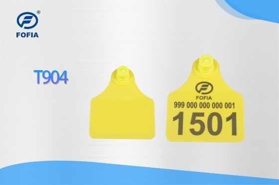 Waterproof  Durable TPU T904+T905 Sterilized Combination Animal Ear Tags For animal identification 