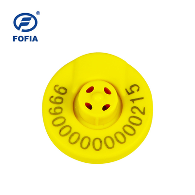 FULL ICAR certified  FDX-B cattle ear tags RFID tags with unshared ICAR code 991