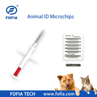 134.2kHz ICAR EM4305 Implant RFID 1.25x7 1.4x8 2.12x12mm GlassTag Microchips Dog Micro Chip Animal Id Pet Microchip For Animals