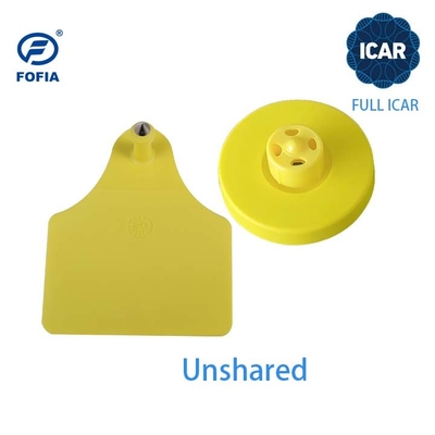 FULL ICAR 30mm diameter bovine ear tags electronic ear tags ISO11784/5