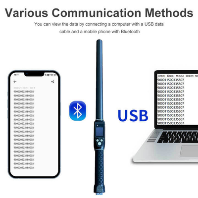 Farm-Grade Animal ID Reader – PT290 LF Stick Reader For Cattle Horse Sheep