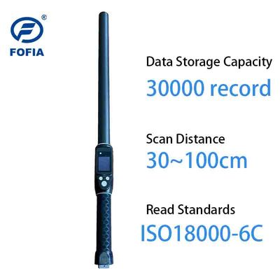 Compact RFID Stick Reader Supporting ISO11784 85 FDX B HDX and ID64 Tags with Bluetooth 5 and Waterproof Housing