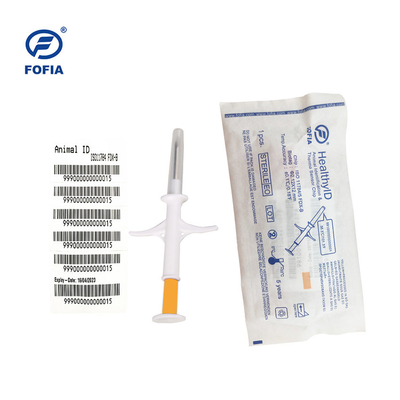 1.5*11mm temperature chip for animal reading ID and body temperature