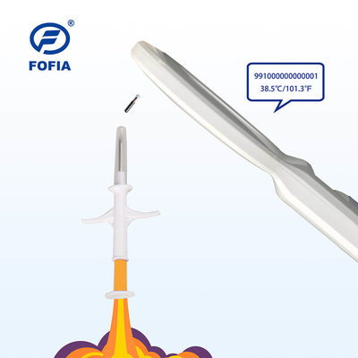 ISO11784/85 Animal Temperature Chip With Syringe – Fofia HT003 Smart Health Tag