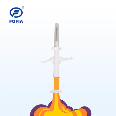ISO Transponder Microchip For Pet Identification And Temperature Monitoring With Temperature Sensor And FOFIA Patent Chip