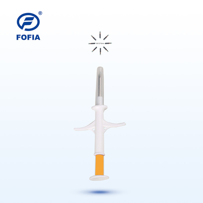 HT003 Injectable RFID Microchip with Temperature Sensor ISO11784/85 FDX-B Certified